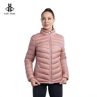 Jacket Women Printed 100% Nylon OEM Cheap Slim Winter Outdoor Cotton Warm Jacket For Women