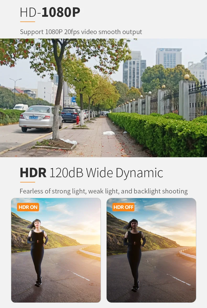 DGZX Full HD 1080P USB Ultra Wide Dynamic Camera Module with No Distortion Lens for Outdoor Video Surveillance System插图5 DGZX Full HD 1080P USB Ultra Wide Dynamic Camera Module with No Distortion Lens for Outdoor Video Surveillance System插图5