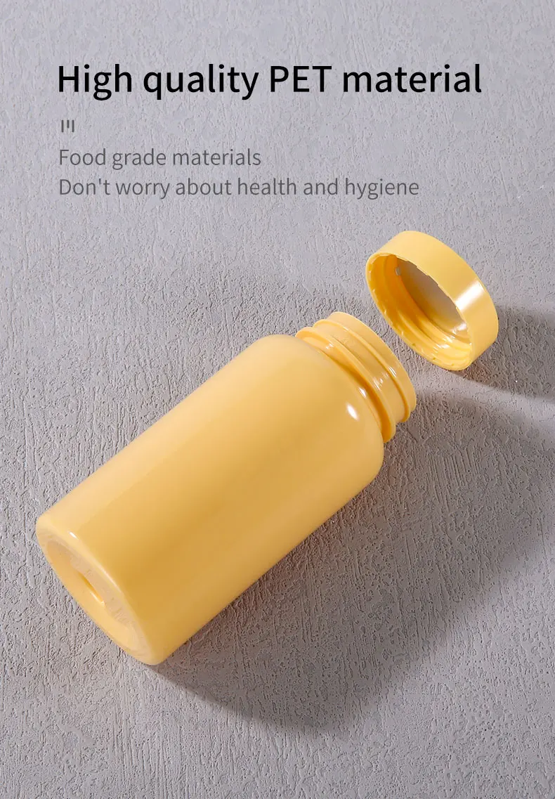 Custom Ml Color Plastic Pill Bottles Pet Pharmaceutical Capsule