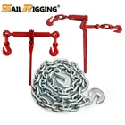 Truck Chain Heavy Duty Rescue Chain For Trucks Galvanized 5/16 Truck Load Chain