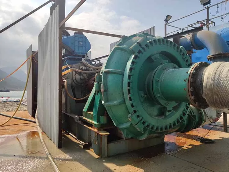 Big Performance Sand Transfer Pump for Harbors