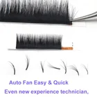 Eyelash Easy Blooming Eyelash Extension 0.03 0.05 0.07 Automatic Fan Lashes