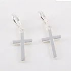 Earring Clip Earings Wholesale Hot Selling Alloy Earring Fashion Cross Clip On Earings