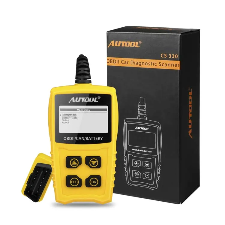 高評価の贈り物 送料無料 AUTOOL OBDII OBD2 Code Reader CS330 Automative Diagnostic  Engine tronadores.com