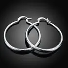 Earrings Hoop Earring Latest New Design Sliver Plated Earrings Big Hoop Earring Round Circle Hoop Earrings