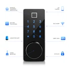 Lock Gate OEM Electronic Wifi Tuya Lock App Biometric Fingerprint Smart Deadbolt Gate Lock M7WZ