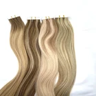 Hair Extensions Mink Brazilian Hair Vendor Cuticle Aligned Hair Manufacture Tape In Hair Extensions