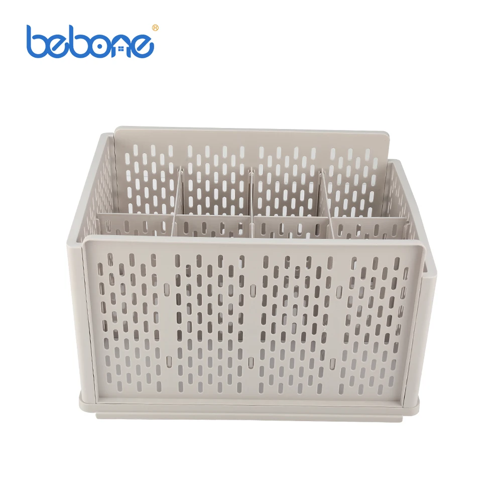 High quality storage basket household waterproof PP plastic clothing storage basket