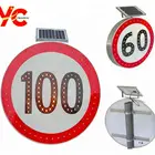 Solar Aluminium Traffic Sign Board Top Selling High Quality Solar Traffic Sign Light Board Aluminum Traffic Sign Board