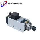 Er16 Spindle Motor High Speed 24000RPM ER16 1.5KW Square CNC Router Spindle Motor