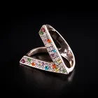 Scarf Jewelry Fashion Luxury Rhinestone Silk Shawl Buckle Ring Clip Scarf Jewelry Gift For Women