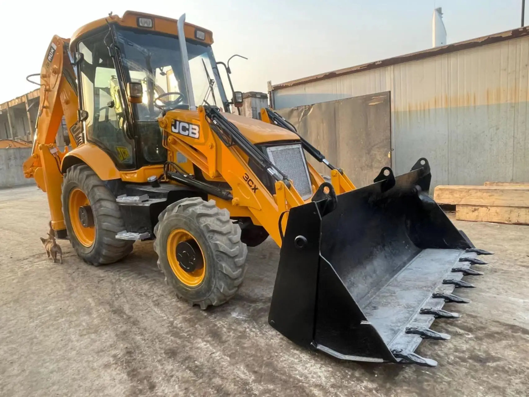 Excellent Condition Used Backhoe Loader Jcb Cx Cx Is On Sale With A