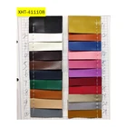 Leather Fabric Jacket Solid Color Soft Oil Matte PU Faux Leather Fabric Suitable For Shoes Jacket Making