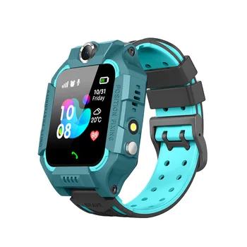 Q12 GPS e-fence SOS Smart Watches for kids with sim card Waterproof IP67 SOS Smart watch with camera  for Primary Students Gift