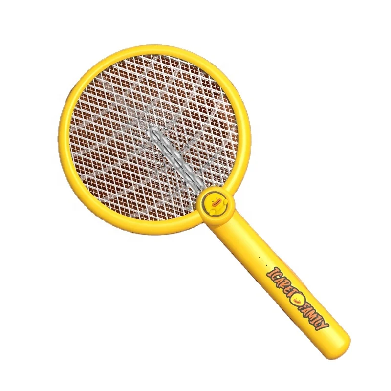 ICARER FAMILY Unique Shape Own Brand Electric Foldable Anti-mosquito Swatter