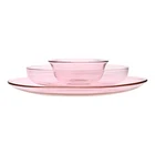 Dinner Set Hot Sell Dinner Plates Borosilicate Stackable Glass Tableware Set Dinnerware