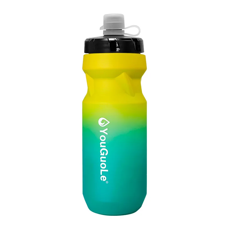 wholesale Bicycle riding kettle Water Bottle Gradient Large Capacity Bicycle Cup Customized processing sports water bottle