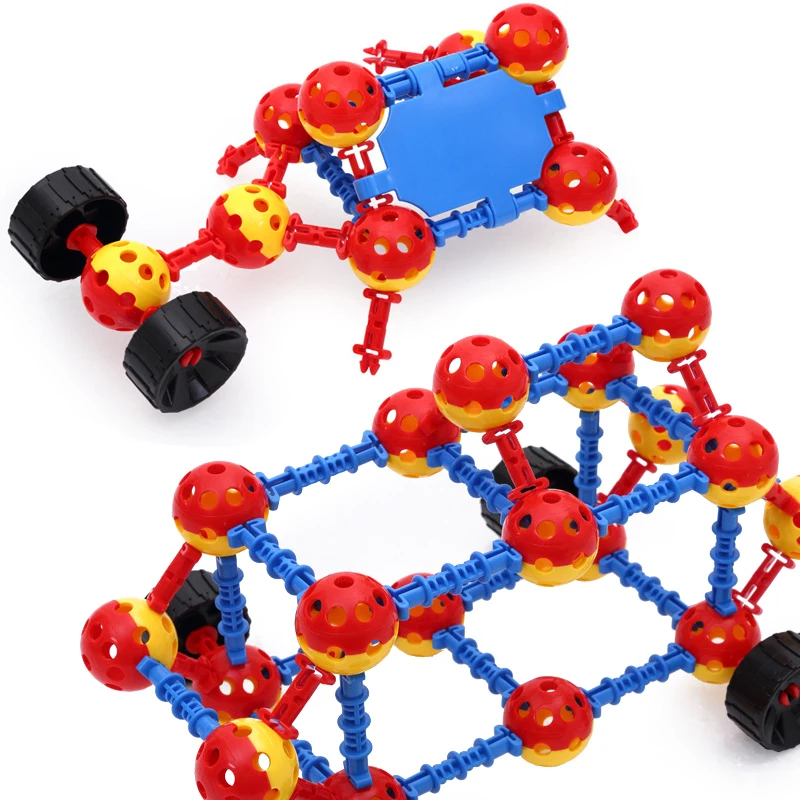 High Quality Unisex Construction Toy 100% ABS Non-Toxic Plastic Building Blocks for Children Custom Wholesale for Kindergarten