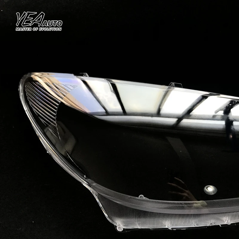 product yea auto car headlight cover headlight glass lens glass for toyota previa lens cover 2003 2004 2005 pc lampshade clear shell-6