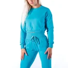 Sweatshirt Wholesale Multi Color Sweatshirt Women Workout Gym Active Wear Customized Sweatshirt For Running