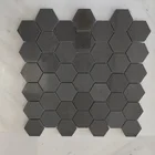 Shell Tile Custom Mural Flower Pattern Coconut Shell Indian Hexagon Bathroom Tile Product Line Mosaic