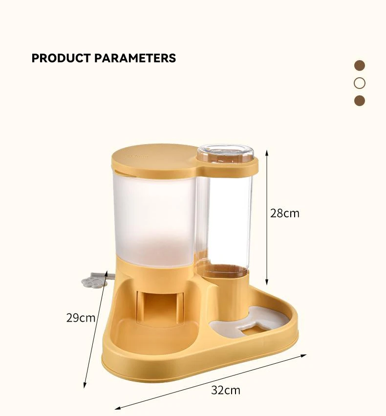 New 2-in-1 Feeder Food Water Large Capacity Pet Bowl Suitable for Small Medium and Large Dog Feeders Easy to Clean Pet Products details