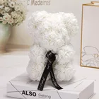 Flower Xingsheng Teddy Bear Of Roses Toys Eternal Flower Rose Bear For Valentine's Day Wedding Gift