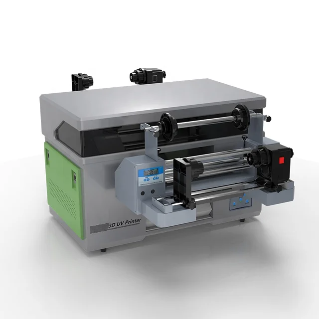 Factory sale A2 uv printer digital printing machine with double xp600 printhead sticker printing printer
