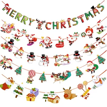 Merry christmas banners blow mold christmas decoration manufacturers