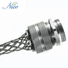 Wire Wire Grip New Deluxe Strain Wire Mesh Cord Grip 2"NPT 90 Degree Male