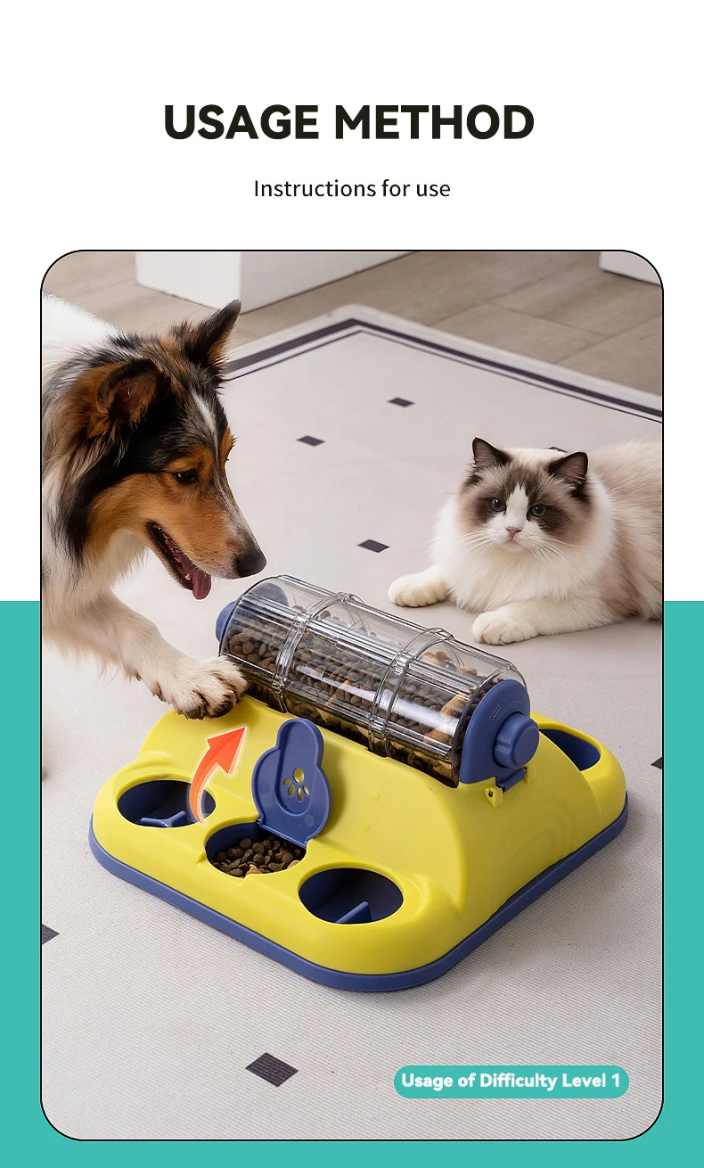 Hot Sale Pet Treat Hiding Food Puzzle Toy IQ Training for Dogs and Cats Boredom Relief Pet Supplies supplier