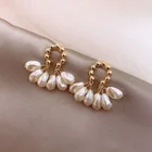 Stud Earrings Zooying New Arrival Baroque Pearl Pendant Stud Earrings For Women Accessories