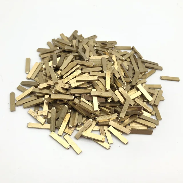 Brass Character for hot stamping date coding machine Hot Stamping Letters