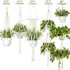 Decoration Lace Plant Hanger Indoor Wall Hanging Home Decoration Bohemian Style Macrame