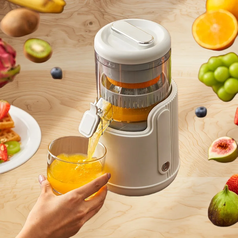 NEW Mini Small Fruit Orange press Juicer Extractor squeezer Portable Electric Fresh Cold Press Slow Juice Citrus Juicer Machine