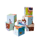 Educational Toy 3d Puzzle Magplayer Educational Toy 9 Pieces Magic Cube 3d Brain Training Puzzle For Kids