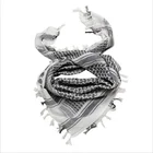 Outdoor Headscarf Square Towel Windproof Cotton Arabic Military Windproof Tactical Arabic Keffiyeh Muslim Hijab Shemagh