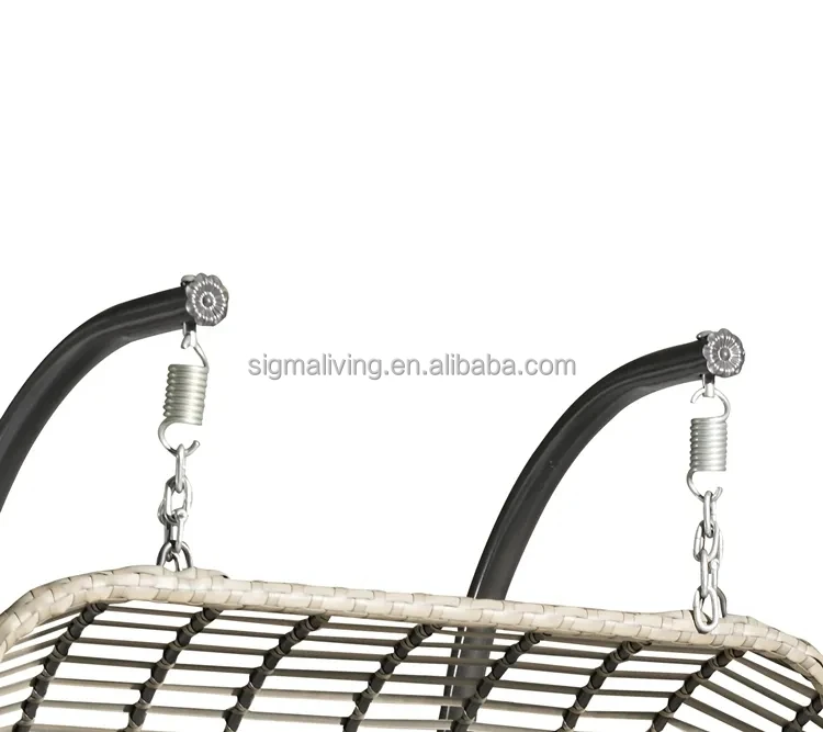 Double Seat Egg Swing Chair rattan outdoor hanging chair Garden Furniture