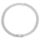 Wholesale Copper Micro-zircon Jewlry Plated Real Gold Necklace Men's Hiphop Necklace
