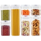 Container Food Multiple Specifications Plastic Airtight Container Jar Food Sealed Cans Plastic Jar With Seal
