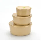 Plant Box Hot Airline Portable Wheat Straw Plant Fiber Eco Thermal Bento Lunch Box Keep Food Hot