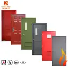 Doors Hotel 180 Mins WHI UL Listed Steel Fire Rated Doors With Finished Painting