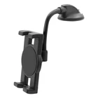 Car Phone Long Arm Tablet Windshield Mount Aluminum Car Phone Cradle