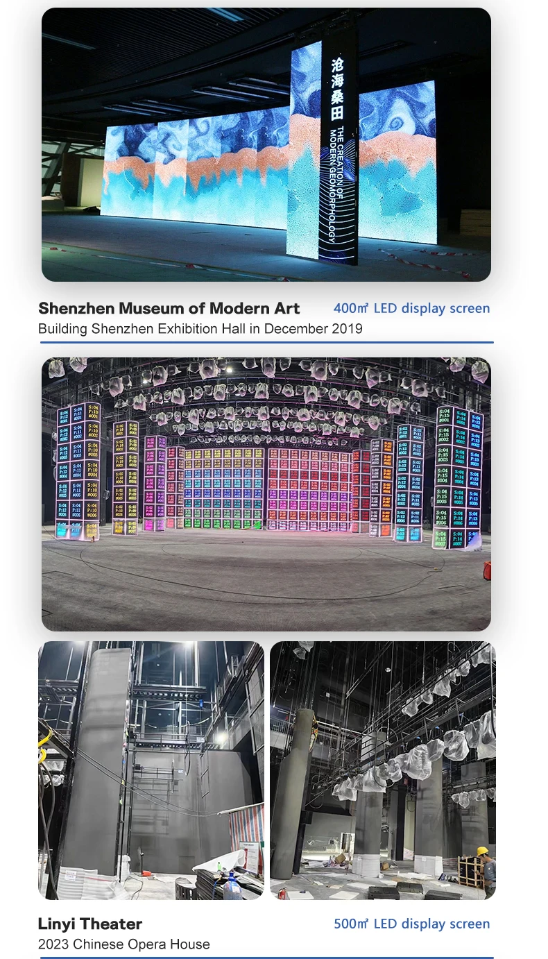 P3.91 Rental LED Display with 5 Years Warranty and 5500 cd Brightness for Indoor and Outdoor Video Wall