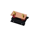 Grounding System Electrical Copper Earth Bus Bar Type Terminal Block With Single Disconnecting Link