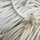 Cord 100yards Customized Cotton Cord Rope Braided Twisted Rope Thread DIY Textile Craft Woven String Home Decoration