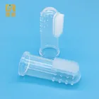 Toothbrush Hot Sale Food Grade Silicone Finger Toothbrush With Finger Toothbrush Case