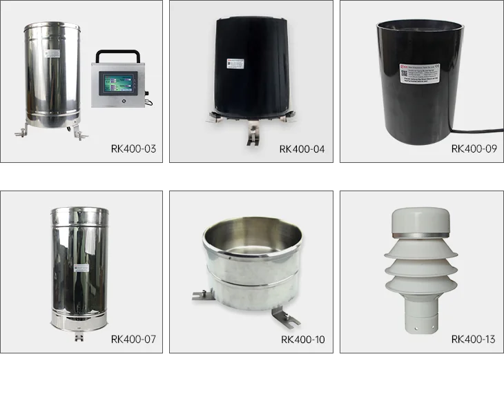 Rika Rk40001 Digital Rs485 Tipping Bucket Rain Gauge Meter Telemetry