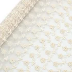 Bridal High Quality Beautiful Luxury Tulle Net Bridal Material Embroidery Lace Fabric