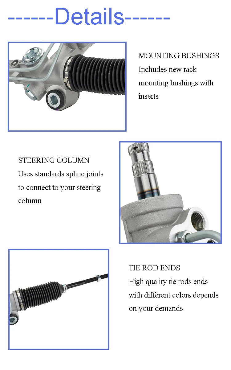 Eok Lhd Hydraulic Power Steering Rack And Pinion For Toyota Hiace